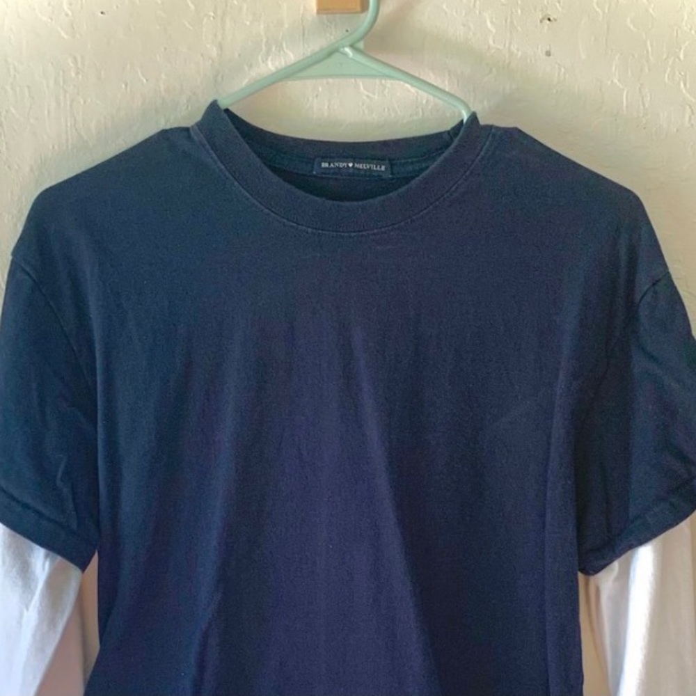 Brandy Melville skater long sleeve cropped